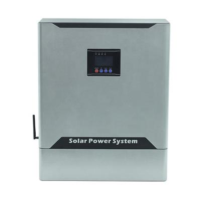 China Home use solar power system built in mppt charge controller 5kw hybrid solar inverter for home Wifi/GPRS for sale