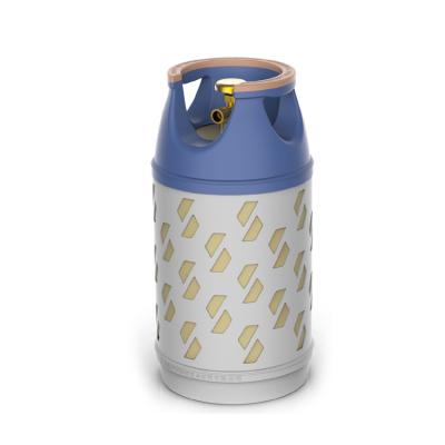 China LPG New Product 23.9L Composite Material Liquefied Petroleum Gas (Lpg) Gas Cylinder for sale