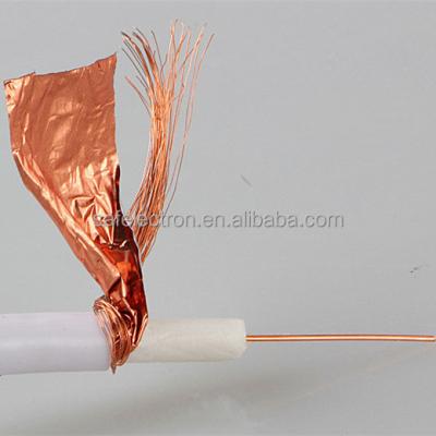 China Full copper or CCS Safelectron cheap 750 ohm rg59 power cable electrical coaxial cable specifications good price for sale