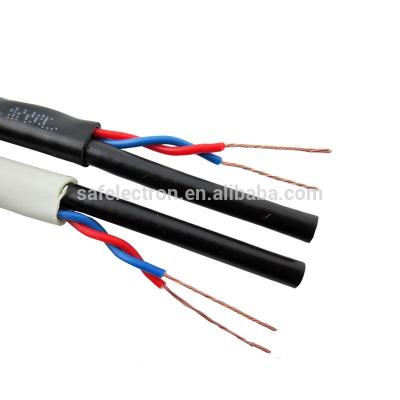 China Full copper or CCS 75 ohm coaxial cable rg58 coaxial cable with power wires rg6 coaxial cable messenger wire for sale