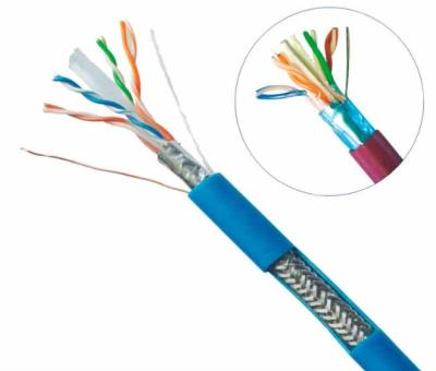 China Raw Material Ethernet Cable 23awg Copper UTP Cat6 Cable Fluke Test Passed for sale