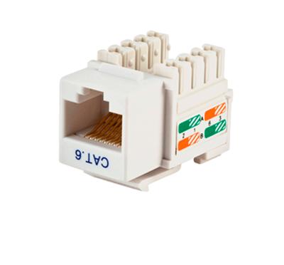 China PC UTP Cat6 Keystone Jack - Ethernet Wall Jack - Cat6 Network Coupler - Keystone Jack - Cat5/5e/6 Compatible - Cat6 Network for sale