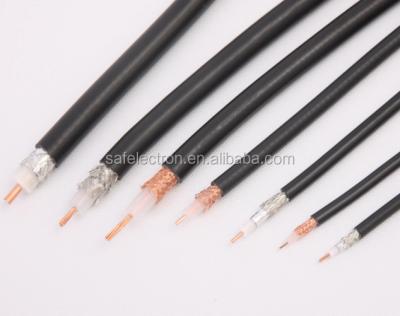 China RG179 RG11 RG58 RG59 RG142 RG213 high quality mini data transmission broadband thin link coax cable for sale