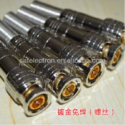 China audio & Video Security CCTV Camera BNC Cable Connector for sale