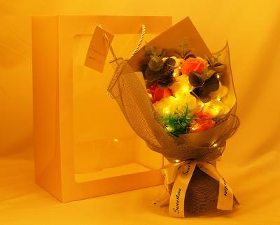 China Natural Artificial Sunflowers Bouquets Decorative Touch Flowers Preserved Flowers For Wedding Decoration for sale