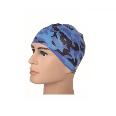 China Swimming Pool Swim Caps For Women Silicone Hat Soft Hair For Short Reduce Clog for sale