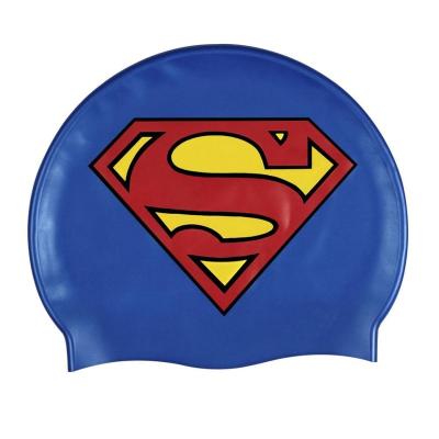 China Waterproof Durable Eco-Friendly Kids And Adult Cartoon Silicone Swim Cap With Customized Printing Swim Cap Silicone Swim Cap for sale