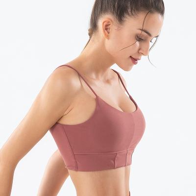 China Breathable Sports Bra Yoga Workout Shirt For Teen Girl for sale