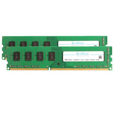 China Factory wholesale AvaRum DDR3L 4GB 1600MHZ PC3L-12800 UDIMM memoria desktop RAM for sale