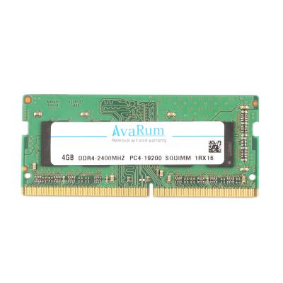 China High Quality LAPTOP Factory Outlet Laptop Memory RAM DDR4 4GB 2400mhz 1Rx16 PC4-19200 SODIMM for sale