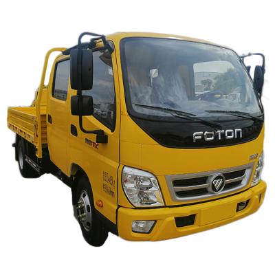 China Foton Sophisticated Technologies MINI TRUCK OLLIN 2.5 Ton Double Row Car Cargo Truck Van Truck 5995x2000x2320 for sale