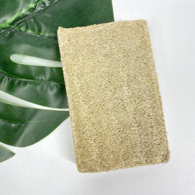 China Sustainable Natural Dishwashing Sponges Eco Organic Biodegradable Loofah Sponge Zero Waste Compostable Kitchen Sponge for sale