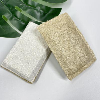 China 100% Sustainable Nature Loofah Scrubber Sponge Eco-Friendly Cellulose Sponge Bio Kitchen Cleaning Scrubber for sale