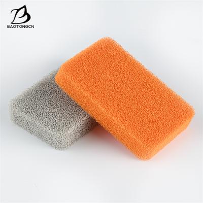 China Sustainable Durable High Density Home Cleaning Scrub Silicone Kitchen Sponge for sale