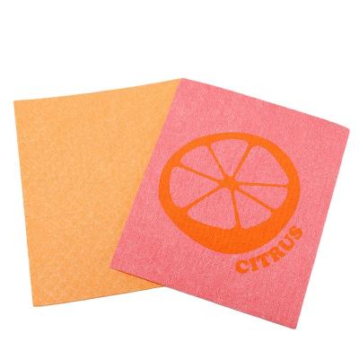 China Wholesale Price Durable High Quality Swedish Kitchen Cellulose Sponge Eco-friendly Cleaning Dish Cloth for sale