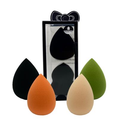 China Latex Shape Makeup Egg Beauty Slant Free Cut Sponge Basic Facial Base Excellent Quality for sale