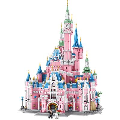 China Building Toy Panlos building block 613003 DIY technic princess castle legoing toy for hot sale Legoi diy mini girl child educational block for sale