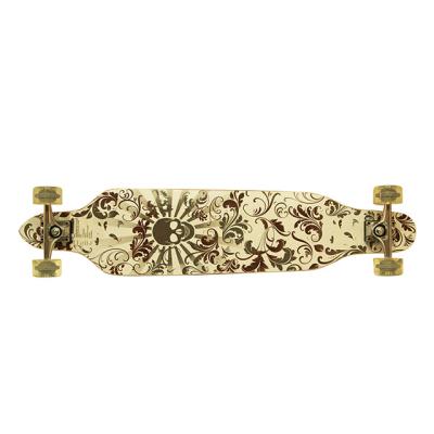 China Custom High Quality Wear Resistant Cheap Graphic Chinese Maple Long Skateboard for sale