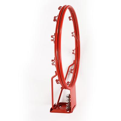 China Wholesale Custom Standard Basketball Hoop Solid Easy To Install And Wear Basketball Double Rim Ring With Spring for sale