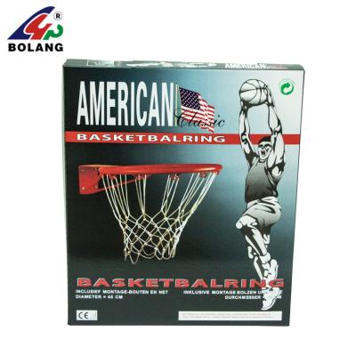 China Popular&Best Factory Price Basketball Ring and Durable Portable Basketball Hoop with Nylon Basketball Net Ring for sale