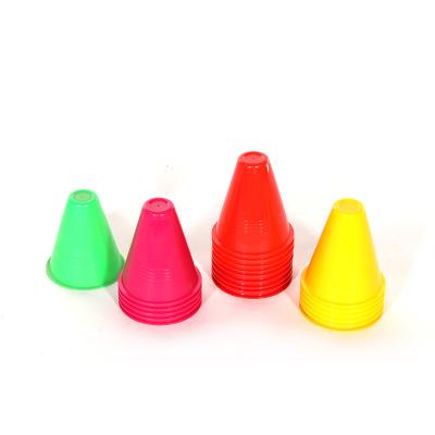 China Durable Professional Colorful PE Plastic Sports Activity Cones Football Training Cones for sale