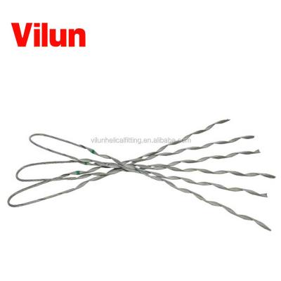 China Galvanized Helical Steel Wire Type Wire Stay End Handle Cul-de-sac For Stay Wire for sale