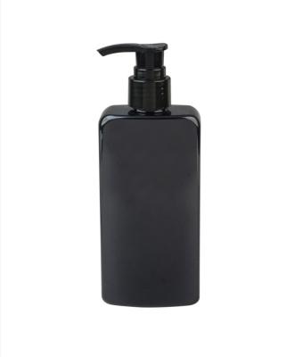 China Used for cosmetic square plastic bottle 250ML PET plastic cosmatic lotion plastic bottle for sale