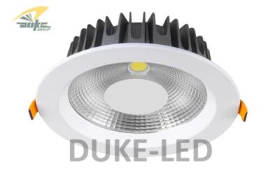 China Epistar COB LED Chip 10 Watts LED Downlight Fixtures Ra 83 24 Degree Light Angle for sale