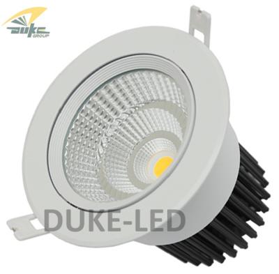 China 5.5inch Diameter 25 Watts CREE COB LED Downlights Kits AC 85 - 265V LED Recessed Ceiling Light Fixtures for sale