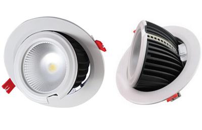 China 60W Gimbaled-LEIDENE Downlights Te koop