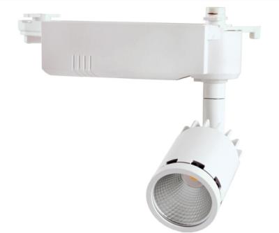 China Het zwarte LEIDENE van het Kleurenplafond Spoor steekt 75lm/w IP20 CREE MAÏSKOLF aan, 20W de Vleklicht van de Hoge Machtswinkel Te koop