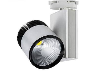 China Ángulo de haz de la tienda 38D del CRI de las lámparas de la pista de la MAZORCA 30W LED de la CA 230V de Dimmable el alto curvó la iluminación de la pista en venta