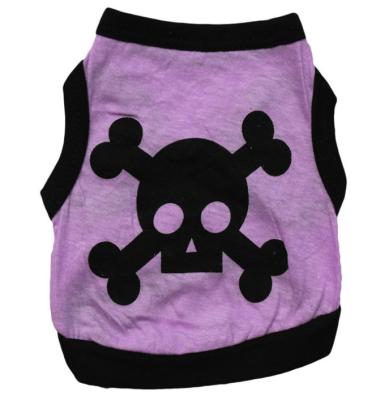 China Viable Christmas Halloween Puppy Dog Coat Polyester Cotton Pet Dog Skeleton Clothes Set for sale