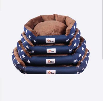 China Kennels Sustainable Pour Dog Pet Bed Dog Winter Cat Kennel Removable Warm And Washable Dog Pad Small Large Dog Bed for sale