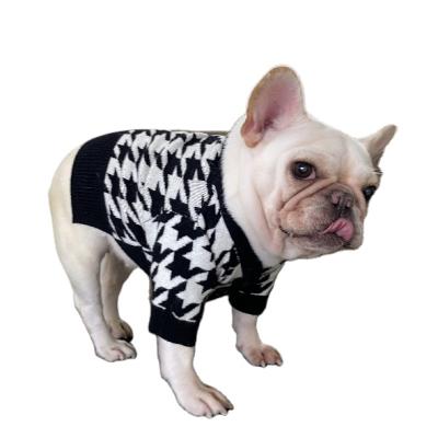 China Ropa Y Accesorios Para Mascotas Viable Luxury Hot Sale Winter Apparel Fashions Knit Puppy Sweater Warm Clothes for sale