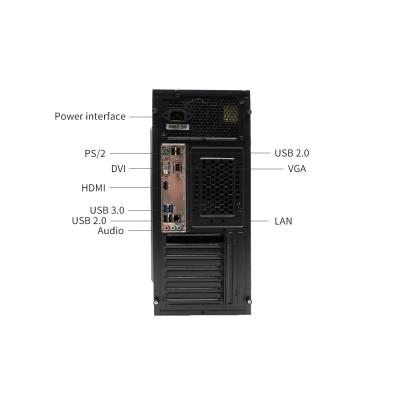 China Best Business Desktop Computer For Home Use Intel Pentium G3260 1150 4G DDR3 Assembled Desktop Computer for sale