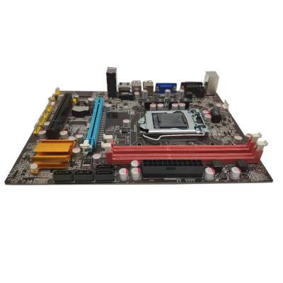 China Desktop LGA1156 motherboard supports DDR3 1156 motherboard for sale