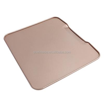 China Viable Nonstick Coating Champagne Gold Nonstick Cookie Sheet Bakeware for sale