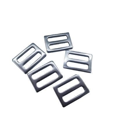 China Wholesale Custom Belt Manufacturers Fancy Blank Stainless Steel Metal Oblong Belt Buckle for sale