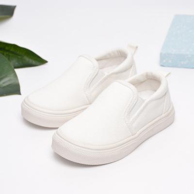 China Wholesale Breathable Customize Good Quality Empty Casual Rubber Kids Canvas Sneaker Kids Shoes for sale