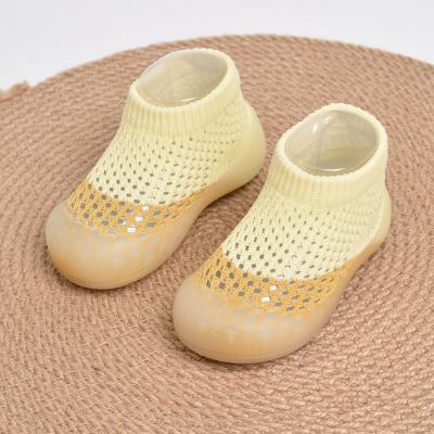 China 2022 Breathable Light Color Matching Children's Casual Soft Bottom Socks New Children's Hollow-out for sale