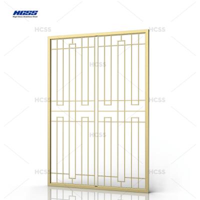 China Decorative Wall Stainless Steel Screen CLASSIC Customized Stainless Steel For Room Divider for sale