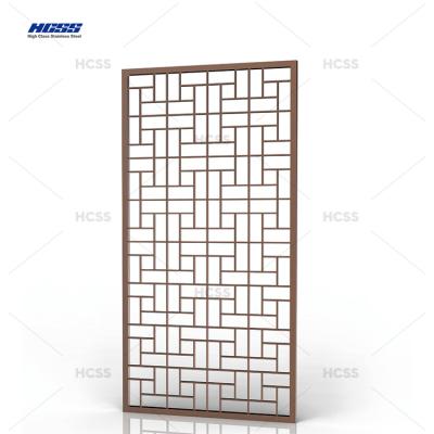 China Wholesale Low Price Living Room Partition Wrought Iron Room Screen CLASSIC for sale