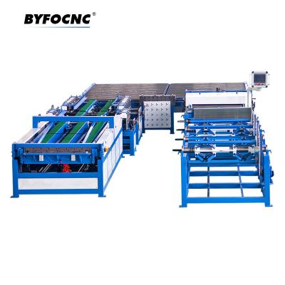 China HVAC Air Duct Tube Making Line 6 Duct Energy Supply Pipe Machine Auto U Shaped 6 Duct Line for sale