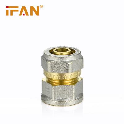 China IFAN Manufacturer China Supplier Brass Fitting Brass Female Socket size 16x1/2