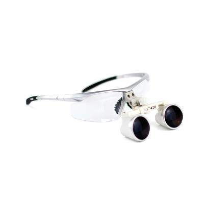 China SJ 3.5X BP Plastic Frame Surgical Loupes Dental Loupes for sale