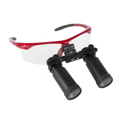 China Plastic Headband Dental Loupes 6.0 X Loupes Orthopedic Surgical Loupes for sale