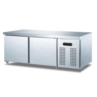 China High Quality Single-temperature Stainless Steel Work Table Fridge Refrigerator / Workbench Freezer With Drawers for sale