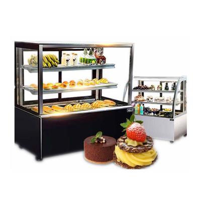 China Hot Selling Display Cake Refrigerator Confectionery Display Showcase Cake Stand For Store Cake Showcase for sale