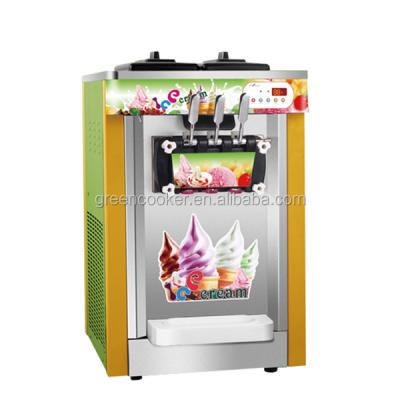 China Ice Cream Table Top Soft Ice Cream Machine /yogurt machine /ice cream maker OEM factory for sale